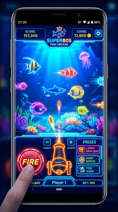 super805 — cuplikan layar ringkas